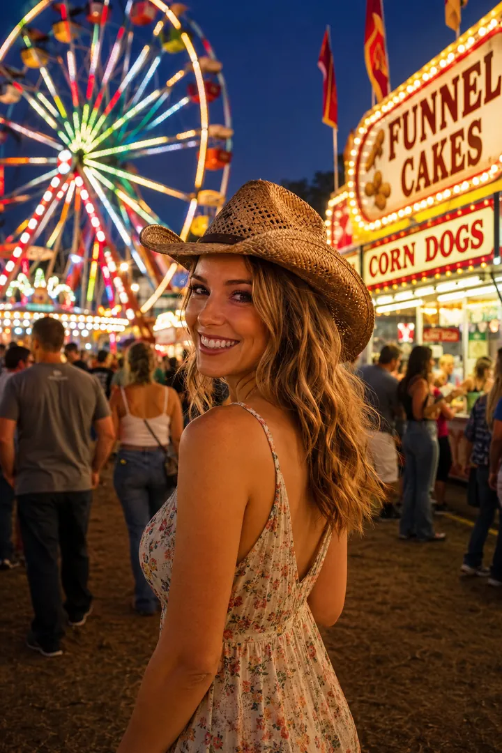 Vintage County Fair: AI Retro & Vintage Decades photo effect
