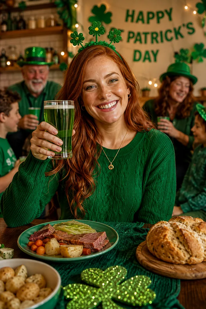Irish-American Celebration: AI St. Patrick's Day photo effect example 2