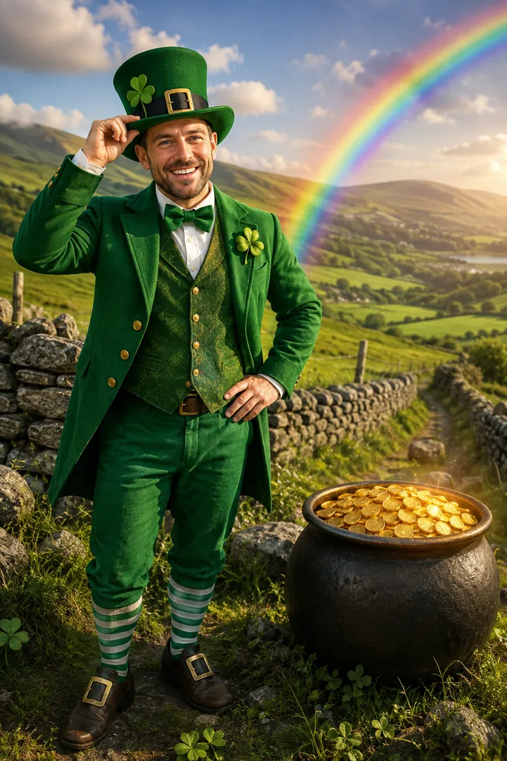 Pot of Gold: AI St. Patrick's Day photo effect
