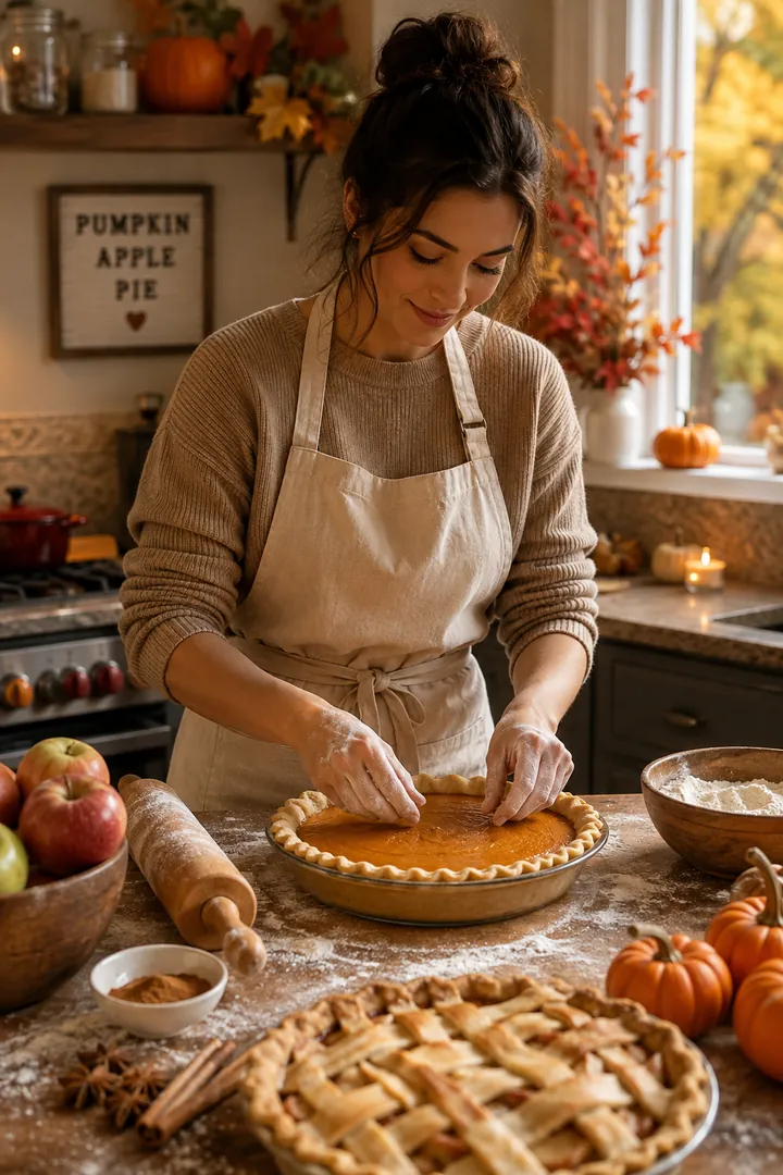 Thanksgiving Baking Day: AI Thanksgiving photo effect
