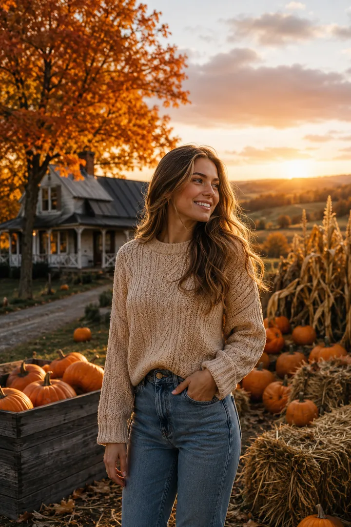 Thanksgiving Harvest: AI Thanksgiving photo effect example 2