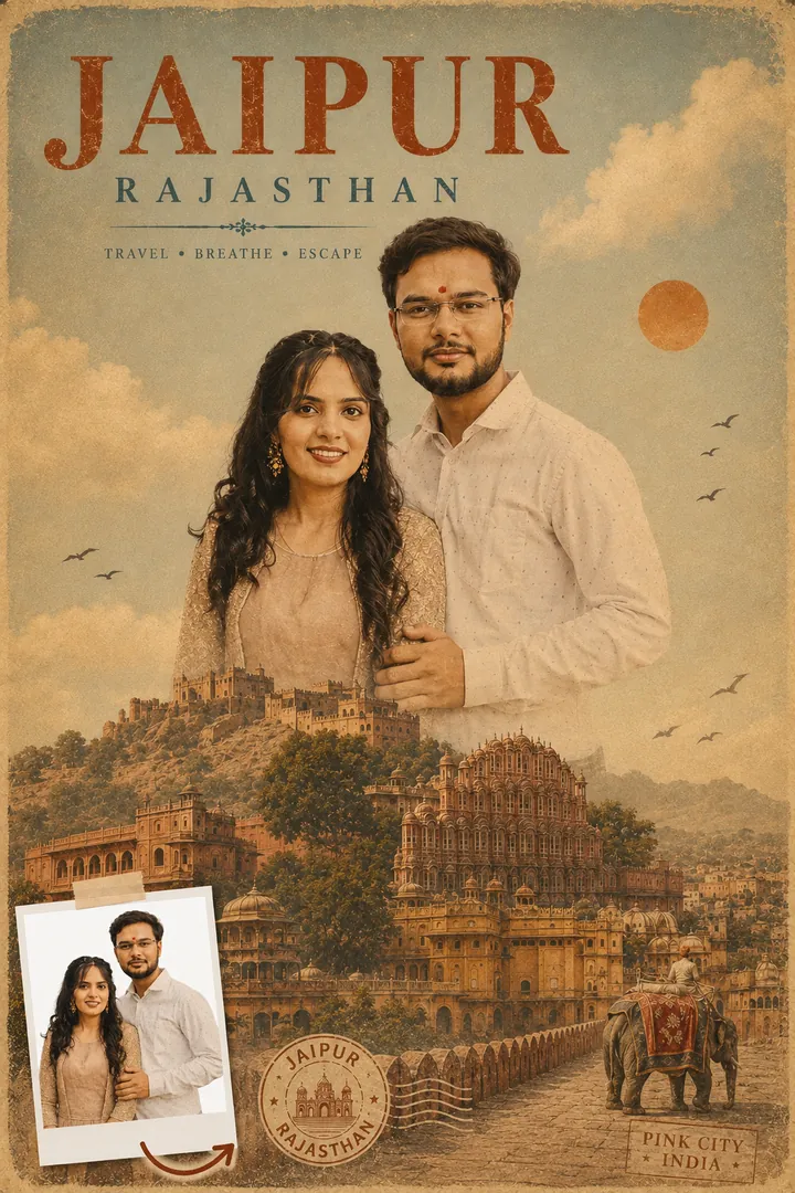 Vintage Poster AI photo example 2