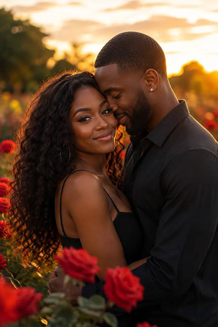 Valentine's Couple Portrait: AI Valentine's Day photo effect