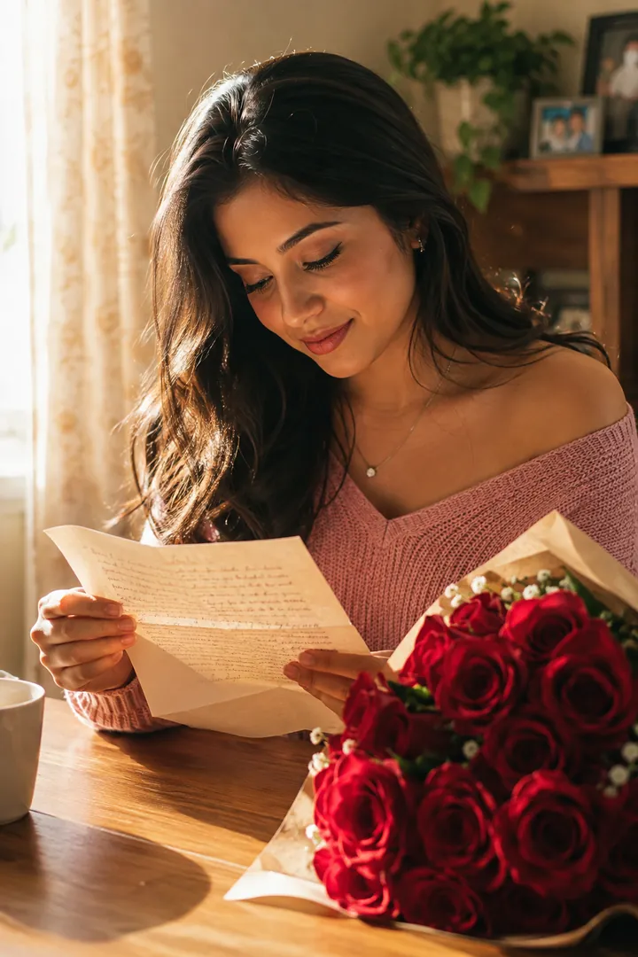 Love Letter Moment: AI Valentine's Day photo effect example 2