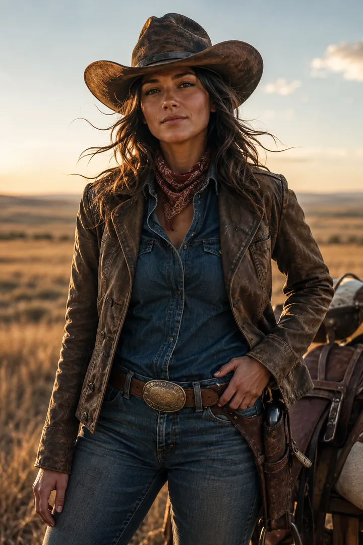 Western Cowboy: AI photo trends